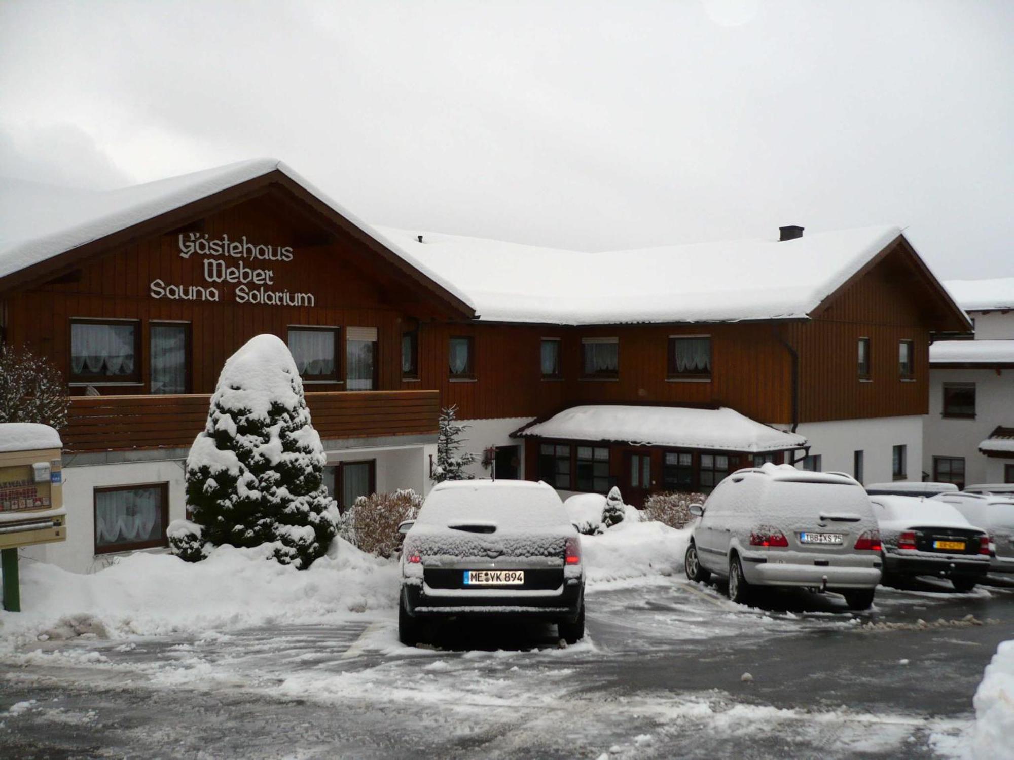 Gästehaus Weber Arrach Exterior foto